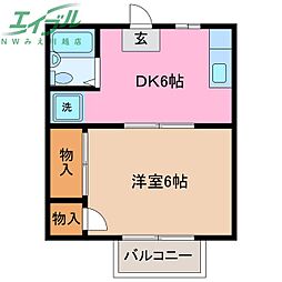 サンライズ小向 2階