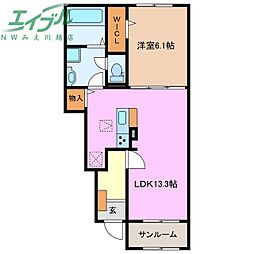 ブランドール樹IV A 1階