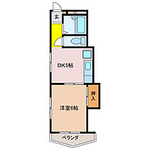 メゾン安島 5A ｜ 三重県四日市市安島２丁目（賃貸マンション1DK・4階・24.00㎡） その2