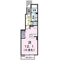 グランツときわII 102 ｜ 三重県四日市市ときわ５丁目（賃貸アパート1R・1階・33.15㎡） その2