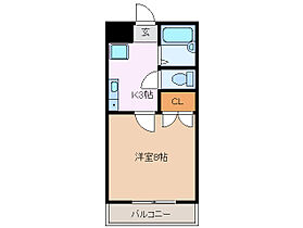 ワイズハイツ 208 ｜ 三重県四日市市西末広町（賃貸マンション1K・2階・24.00㎡） その2