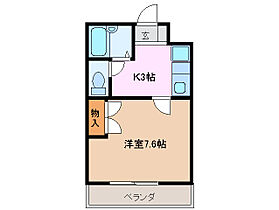 プルーリオン98 405 ｜ 三重県四日市市西浦２丁目（賃貸マンション1K・4階・25.24㎡） その2