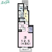 アムール一本木II  ｜ 三重県四日市市大字末永（賃貸アパート1R・1階・33.15㎡） その2