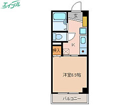 エスパシオ安島  ｜ 三重県四日市市安島2丁目（賃貸マンション1K・3階・21.83㎡） その2