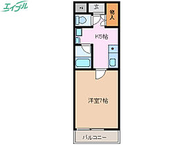 T’s Square  ｜ 三重県四日市市鵜の森1丁目（賃貸マンション1K・2階・26.68㎡） その2