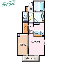 フェリチターレ  ｜ 三重県四日市市赤堀3丁目（賃貸アパート1LDK・1階・34.90㎡） その2