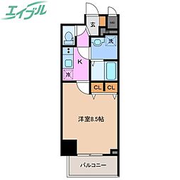 S-RESIDENCE四日市駅前couleur(クルール) 6階