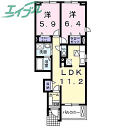 エレガント　Ｍ・II 1階