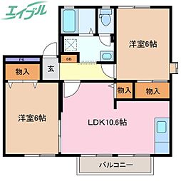 カーサセレーノ B棟 2階
