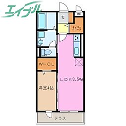 タウンコートI 1階/-