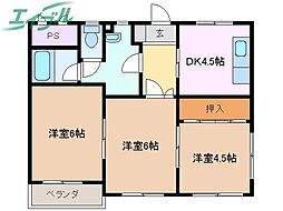 ルフラン相生 2階/-