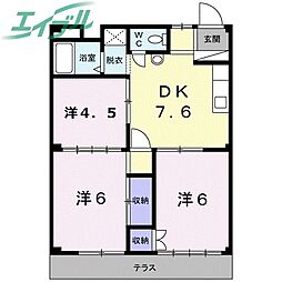 シティハイツ川島A棟 1階