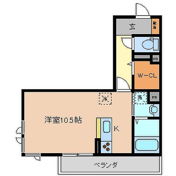 メリオール大宮 304｜三重県四日市市大宮町(賃貸マンション1R・3階・35.15㎡)の写真 その2