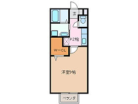 グランディール新正 102 ｜ 三重県四日市市新正３丁目（賃貸アパート1K・1階・30.03㎡） その2