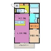 Ａｒｃ－Ｌａｃｉｎｅ 203 ｜ 三重県四日市市大字西阿倉川（賃貸アパート1LDK・2階・32.62㎡） その2