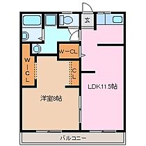 フォーブル錦 B棟 207 ｜ 三重県四日市市日永西３丁目（賃貸マンション1LDK・2階・44.55㎡） その2