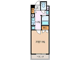 アンオゥル鵜の森 706 ｜ 三重県四日市市鵜の森１丁目（賃貸マンション1K・7階・24.86㎡） その2