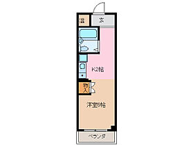 レジデンス昭和四日市 6D ｜ 三重県四日市市朝日町（賃貸マンション1K・6階・21.63㎡） その2