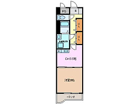 ミカーサ安島 7F ｜ 三重県四日市市安島２丁目（賃貸マンション1DK・7階・35.00㎡） その2