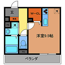 メリオール大宮 305 ｜ 三重県四日市市大宮町（賃貸マンション1R・3階・30.30㎡） その2