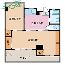 富士美荘 本館 4階
