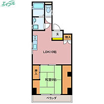 トランプコート四日市  ｜ 三重県四日市市芝田1丁目（賃貸マンション1LDK・5階・49.31㎡） その2