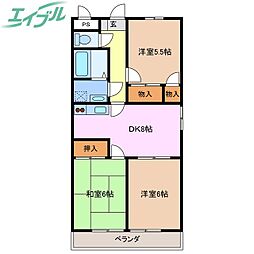 ファミール西浜田 北館 4階