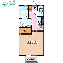 セレーナＫ  ｜ 三重県四日市市赤堀3丁目（賃貸アパート1K・2階・26.80㎡） その2