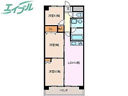 ベレーザ末永 4階/-
