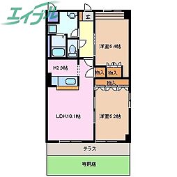 サンドリームB棟 1階