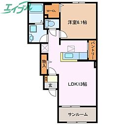 ル ソレイユ 1階