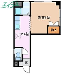 内山マンション 3階