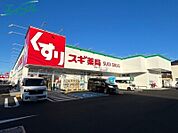 スギドラッグ四日市日野店 462m