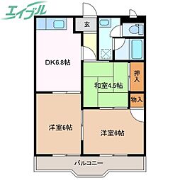 コスモスハイム幸 4階