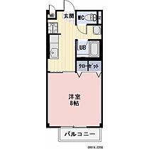 クレール　フジ 103 ｜ 三重県三重郡菰野町大字菰野（賃貸アパート1K・1階・28.03㎡） その2