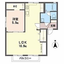 シャトル藤　D棟 202 ｜ 三重県桑名市藤が丘５丁目（賃貸アパート1LDK・2階・54.57㎡） その2