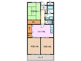 オーガイトＫＩＴＡＯＫＡ　Ａ棟 102 ｜ 三重県三重郡菰野町大字菰野（賃貸マンション3DK・1階・57.78㎡） その2