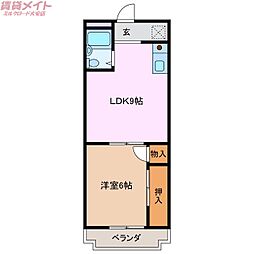 アークビレッジＢ棟 1階