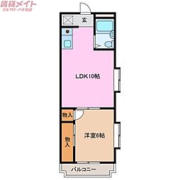 アークビレッジＢ棟 2階