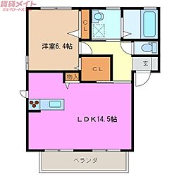 三岐鉄道三岐線 三里駅 徒歩23分