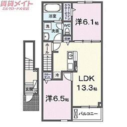 三岐鉄道北勢線 麻生田駅 徒歩11分