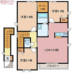 三岐鉄道北勢線 東員駅 徒歩7分