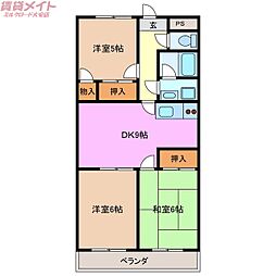 リバーシティーヒル旭 4階/-