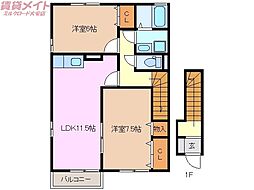 グランモアJ A 2階