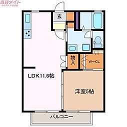 アドバンテージB棟 1階