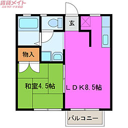 ツインレイクスI 2階