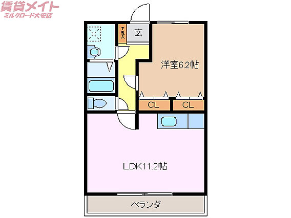 ウィステリア・レイ1番館_間取り_0