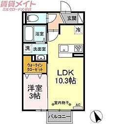 ラルーチェ 2階