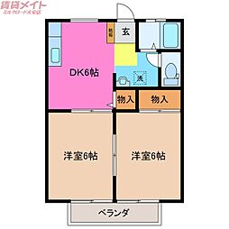 🉐敷金礼金0円！🉐サンシティ杉の本II
