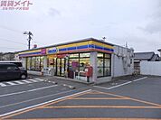ミニストップ朝明店 1677m